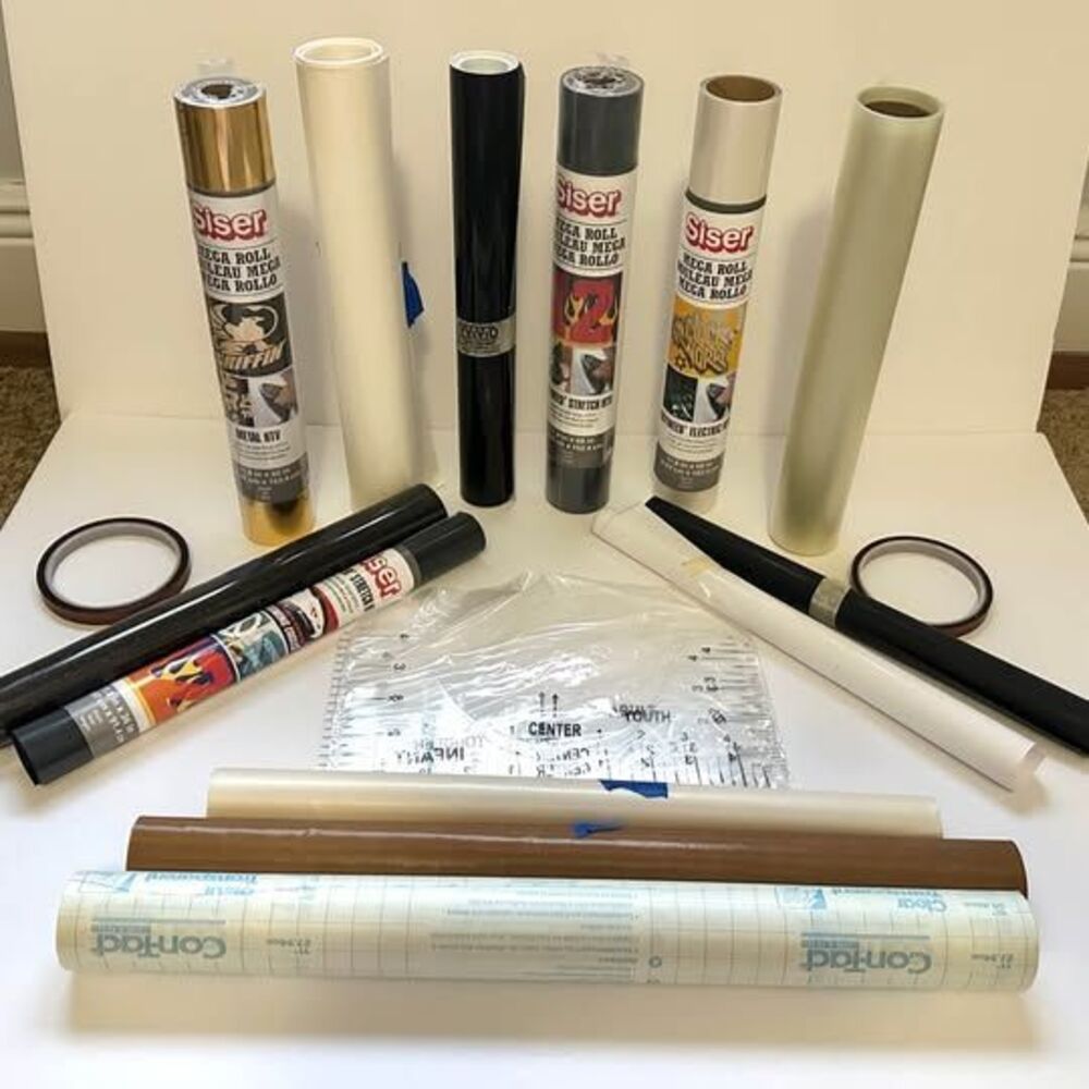 HTV Vinyl & Craft Supplies Bundle – Siser EasyWeed + Accessories